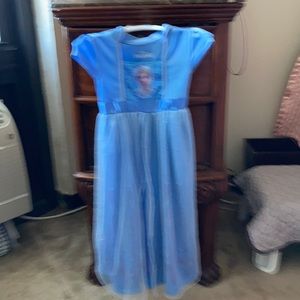 Blue Polyester dress  by Disney From frozen 3 t.
